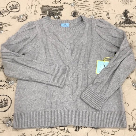 Cece Entwine Cable Knit Sweater - Picture 3 of 6